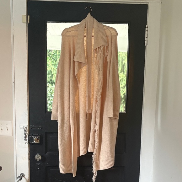 Line the Label Cream Women's Sweater Jacket - Picture 1 of 13